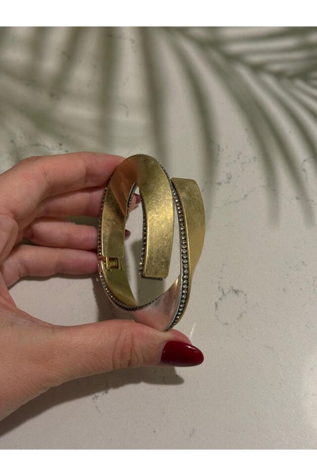 Gold/Silver Kelepçe Bileklik