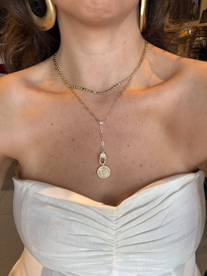 Gold Charm Kolye (alttaki kolye)